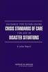 Guidance for Establishing Crisis Standards of Care for Use in Disaster Situations