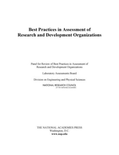 Best Practices in Assessment of Research and Development Organizations (e-bok)