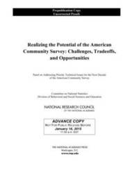Realizing the Potential of the American Community Survey (hftad)