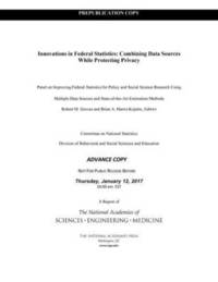 Innovations in Federal Statistics (häftad)