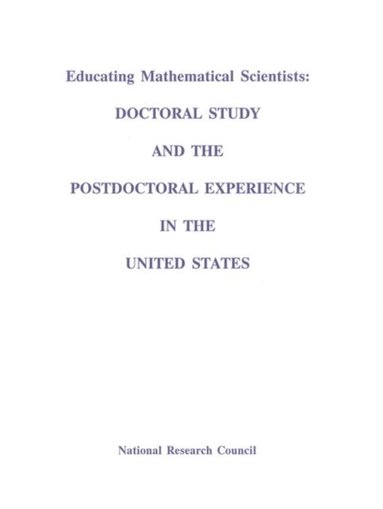 Educating Mathematical Scientists (e-bok)