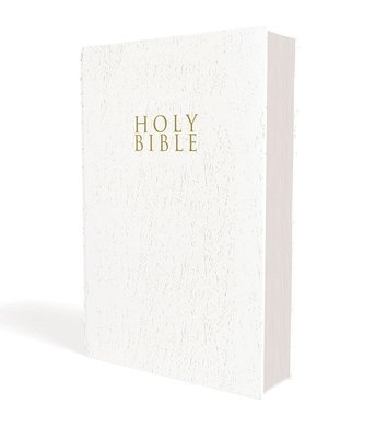 NIV, Gift and Award Bible, Leather-Look, White, Red Letter, Comfort Print (häftad)