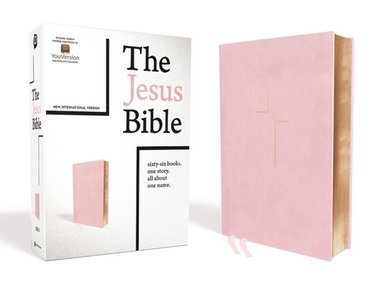 The Jesus Bible, NIV Edition, Imitation Leather, Pink (hftad)