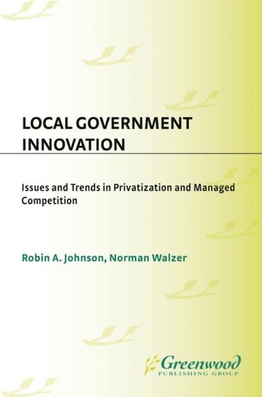 Local Government Innovation (e-bok)