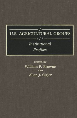 U.S. Agricultural Groups (inbunden)