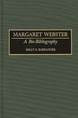 Margaret Webster (inbunden)