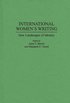 International Women's Writing
