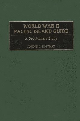 World War II Pacific Island Guide (inbunden)