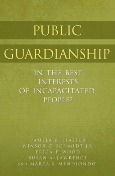 Public Guardianship (inbunden)
