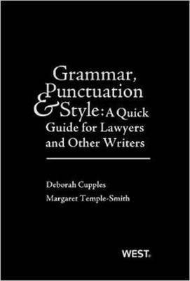 Grammar, Punctuation, and Style (hftad)