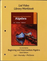 Video Library Workbook for Beginning and Intermediate Algebra (häftad)
