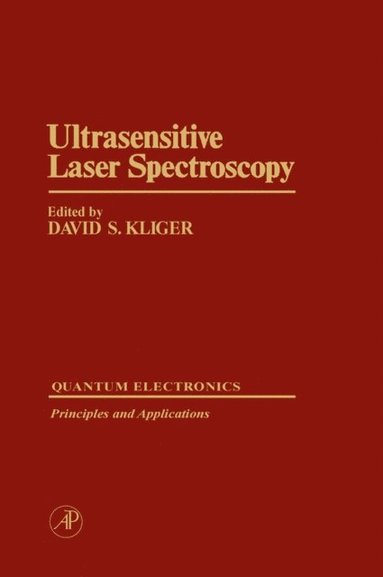Ultrasensitive Laser Spectroscopy (e-bok)