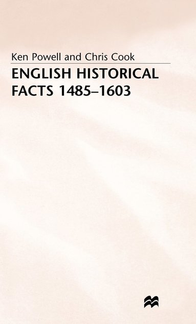 English Historical Facts 14851603 (inbunden)