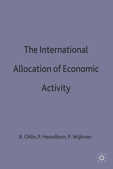 International Allocation of Economic Activity (inbunden)