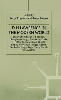 D. H. Lawrence in the Modern World (inbunden)