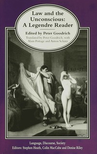 Law and the Unconscious (inbunden)