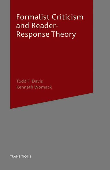 Formalist Criticism and Reader-Response Theory (h�ftad)