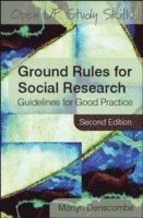 Ground Rules for Social Research (häftad)