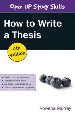 How to Write a Thesis (hftad)