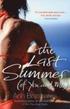 The Last Summer (of You &; Me)