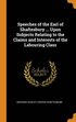 Speeches of the Earl of Shaftesbury ... Upon Subjects Relating to the Claims and Interests of the Labouring Class