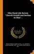 Ohio Rural Life Survey. &quot;Church Growth and Decline in Ohio&quot; ..