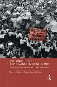 Civil Unrest and Governance in Hong Kong (häftad)