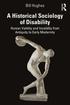 A Historical Sociology of Disability