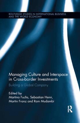Managing Culture and Interspace in Cross-border Investments (h�ftad)