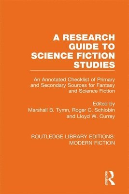 A Research Guide to Science Fiction Studies (inbunden)
