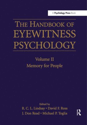 Handbook of Eyewitness Psychology: Volume II (häftad)
