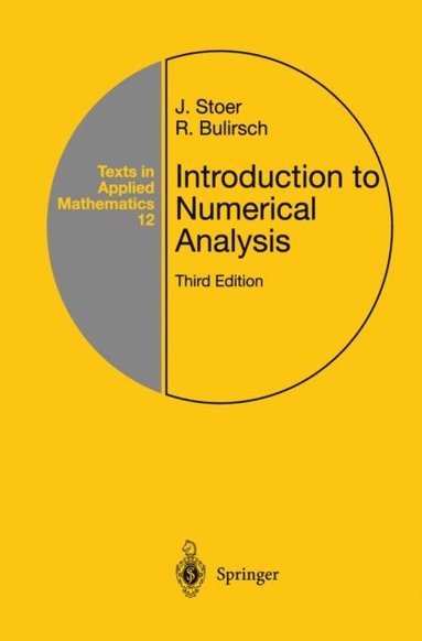 Introduction to Numerical Analysis (inbunden)