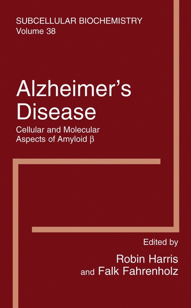 Alzheimer's Disease: Cellular and Molecular Aspects of Amyloid beta (häftad)