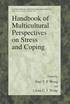 Handbook of Multicultural Perspectives on Stress and Coping