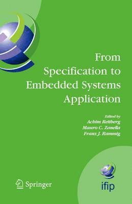 From Specification to Embedded Systems Application (inbunden)
