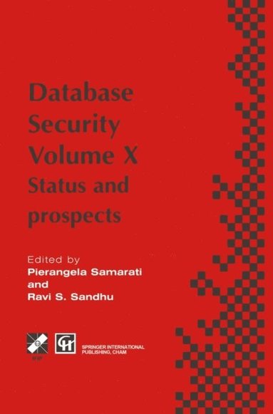 Database Security X (e-bok)