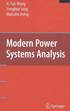 Modern Power Systems Analysis