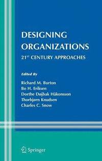 Designing Organizations (inbunden)