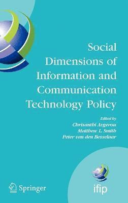 Social Dimensions of Information and Communication Technology Policy (inbunden)