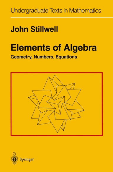 Elements of Algebra (häftad)