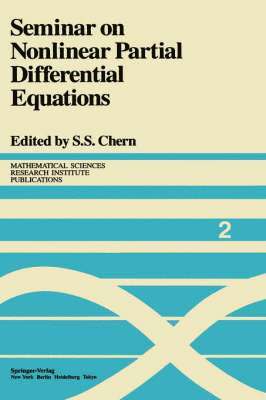 Seminar on Nonlinear Partial Differential Equations (inbunden)