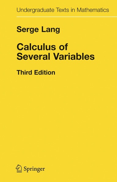 Calculus of Several Variables (häftad)
