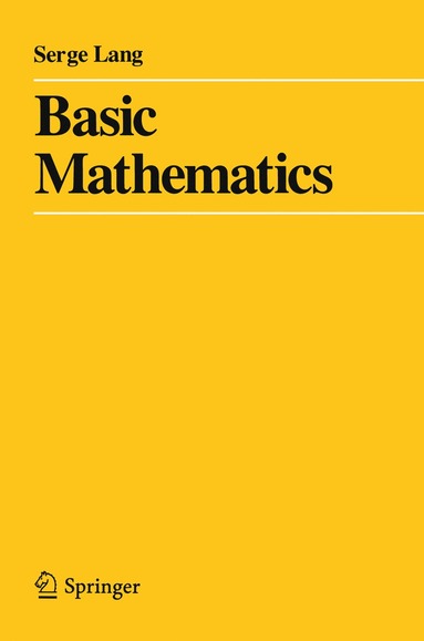 Basic Mathematics (inbunden)