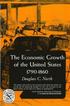 Economic Growth of the United States,1790-1860