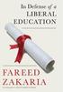 Zakaria, F: In Defense of a Liberal Education