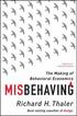 Misbehaving - The Making Of Behavioral Economics