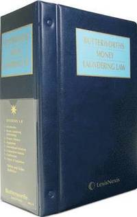 Butterworths Money Laundering Law Av David Hughes Darren Allen Bok - 