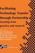 Facilitating Technology Transfer through Partnership