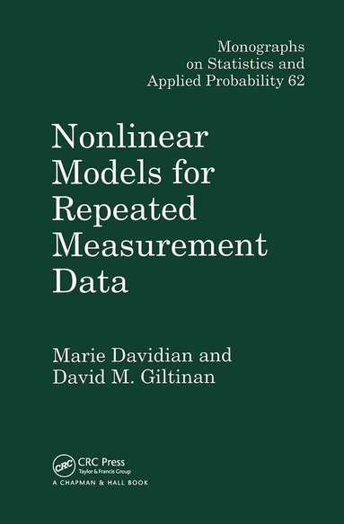 Nonlinear Models for Repeated Measurement Data (inbunden)