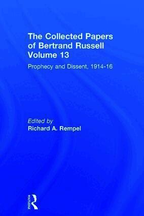 Collected Papers of Bertrand Russell, Volume 13 (inbunden)
